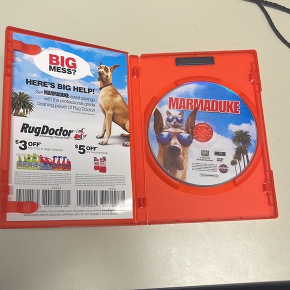 Marmaduke dvd - Picture 3 of 4